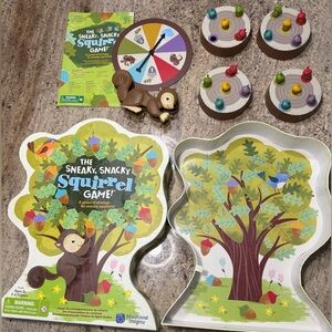 The Sneaky Snacky Squirrel Preschooler Colour Matching Spinner Strategy Game
